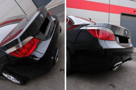 ZDERZAK TYLNY BMW E60 03-07 LOOK M5 Z PDC 24MM