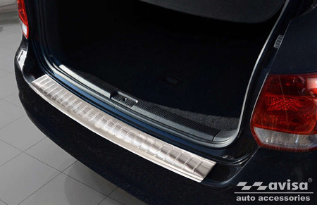 Nakładka na zderzak tylny do Volkswagen Golf 5 Kombi (Stal)