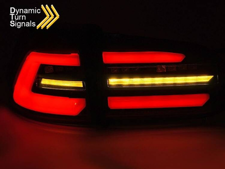 Lampy diodowe BLACK LED do VW GOLF 7 VII VARIANT