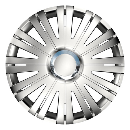 Kołpak samochodowy srebrny Active RC silver 15" cali