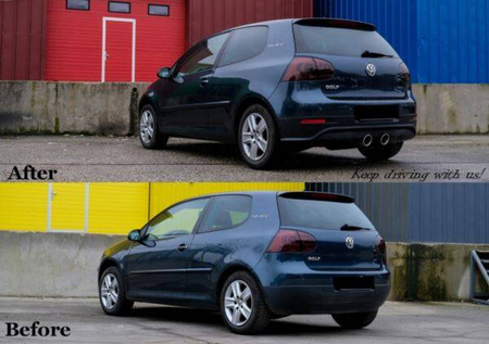 DYFUZOR ZDERZAKA TYLNEGO VW GOLF 5 03-09 LOOK R32