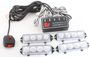 Stroboskopy ostrzegawcze lampy ostrzegawcze pomarańczowe 4szt