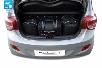 HYUNDAI i10 2013+ TORBY DO BAGAŻNIKA 4 SZT