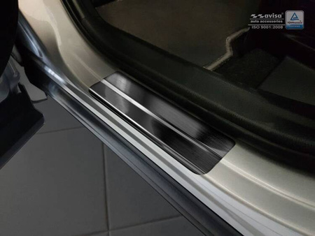 Nakładki progowe Toyota CH-R (Czarne)