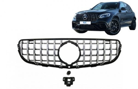GRILL MERCEDES X253 C253 CHROME PANAMERICANA KAM