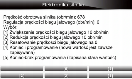 Dodatkowa marka do skanera interfejsu Autoxscan RS830 PL