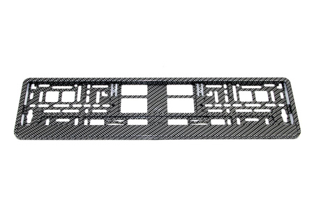 Ramka tablicy rejestracyjnej - hydrografika carbon AMIO-01643