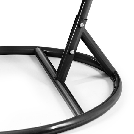 FOTEL WISZĄCY KOSZ BUJANY KOKON HUŚTAWKA BUJAK SPLOT KOŁA