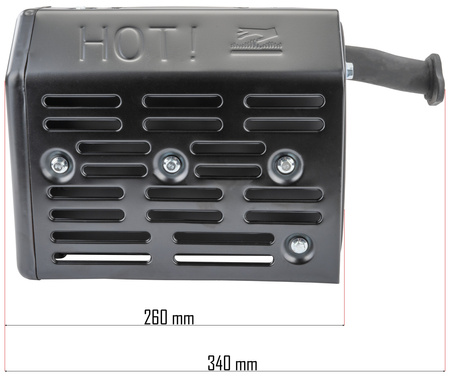 Tłumik do agregatu PM-AGR-6500/7500-TL