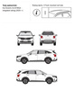 Bagażnik dachowy AIRO CRUZ FIX Kia Sorento 2020