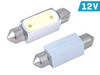 Żarówka VISION Festoon SV8.5 39mm 12V 1x HP LED, biała, 2 szt.