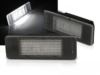 Lampki rejestracji Nissan Qashqai/ Juke/ Navara/ MB Sprinter/ Vito/ Viano LED