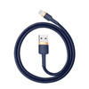 Kabel USB na Lightning Baseus Cafule 1.5A 2m złoto-granatowy