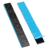 Ciężarki klejone do felg aluminiowych czarne Edgy Slim Black - 60g (5g+10g / szeroka taśma) - 50 szt. - Stix