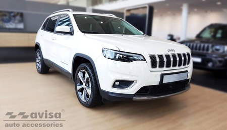 Nakładka na zderzak tylny Jeep Cherokee V (Stal)