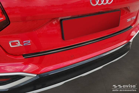 Nakładka na zderzak tylny do AUDI Q2 (Czarna)
