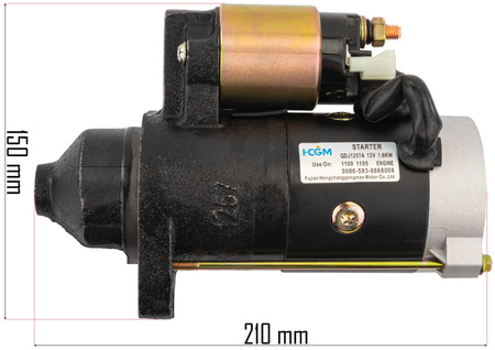 ROZRUSZNIK ELEKTRYCZNY DO AGREGATU PM-AGR-10000MD-ROZ