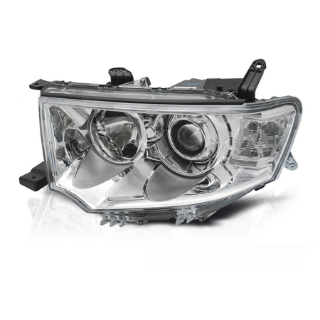 Lampa przednia lewa do Mitsubishi Pajero 10-15