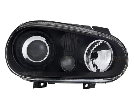 Reflektory lampy przednie VW Golf IV R32 LOOK BLACK