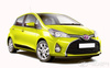 Toyota Yaris III 5d FL listwy boczne