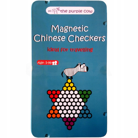 Gra magnetyczna The Purple Cow - Chińskie Warcaby/Trylma