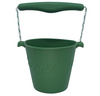 Składane wiaderko do wody i piasku Scrunch Bucket - Ciemny Zielony