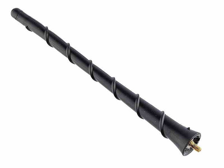 Maszt antenowy 20 cm z oplotem, gwint 5 mm