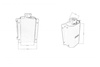 Oil catch tank 2L TurboWorks Czarny