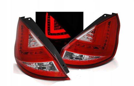 Lampy diodowe Ford Fiesta mk7 12-15 hb r-white led