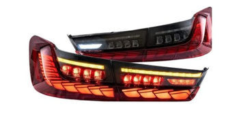 LAMPY TYLNE DIODOWE BMW G20 19-22 RED-SMOKE DYNAMIC LED