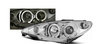 Lampy Reflektory Peugeot 206 Od 2002 Ringi Chrome