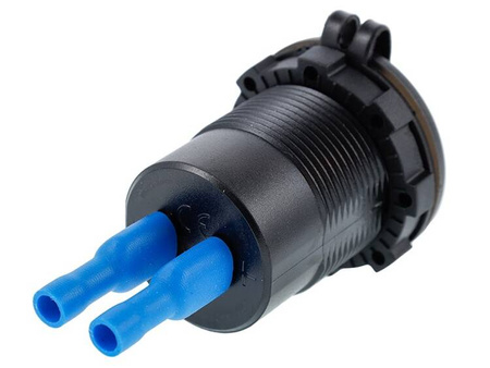 Ładowarka do zabudowy 2x USB QC3.0 z włącznikiem dotykowym i podświetleniem