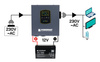 Zasilacz Awaryjny UPS LCD 500VA 300W Przetwornica PM-UPS-500MW