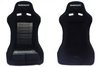 Fotel sportowy GTR Welur Bride Black Grey
