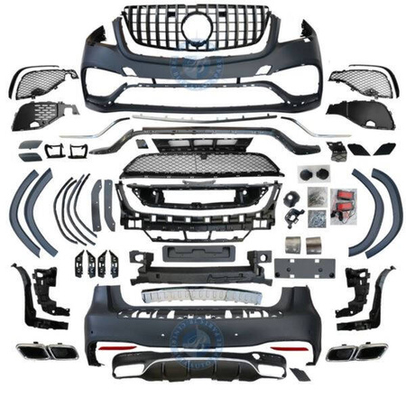 FULL BODY KIT MERCEDES X166 GLS 12-15 LOOK AMG 63S