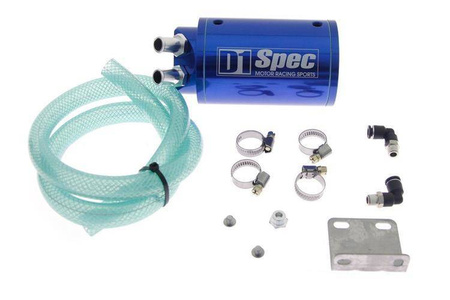 Oil catch tank 0.7L 15mm D1Spec Blue