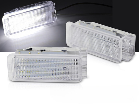 Lampki rejestracji Peugeot, Citroen