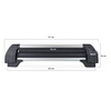 Bagażnik dachowy na narty snowboard krótki 570 mm SSR-01S AMIO-02590
