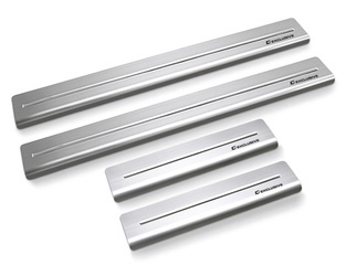 NAKŁADKI NA PROGI LONG LINE do BMW X5 G05/FL SUV 5 2023- - Satin