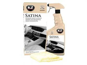 SATINA Dressing do kokpitu, Blueberry, 770 ml + mikrowłókno