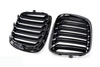 GRILL NERKI BMW X1 E84 09-15 DOUBLE GLOSSY BLACK