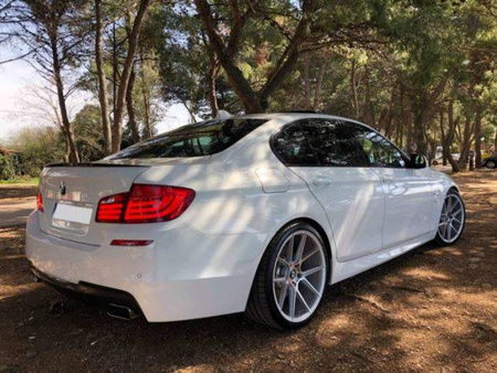 ZESTAW KOŃCÓWEK BMW F10 BLACK TITANIUM