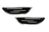 BOCZNE WLOTY Z KIERUNEK BMW F10 F11 LOOK M5 CZARNE