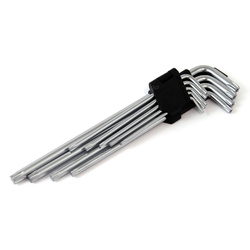 Klucze TORX długie 230 mm 9 szt. TKL AMIO-01039