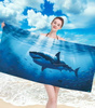 RĘCZNIK PLAŻOWY KĄPIELOWY 100 X 180 CM MIKROFIBRA DUŻY SZYBKOSCHNĄCY MIĘKKI KOLOROWY