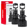Żarówki samochodowe LED seria PL Lens H7 soczewka 6000K Canbus AMIO-03668