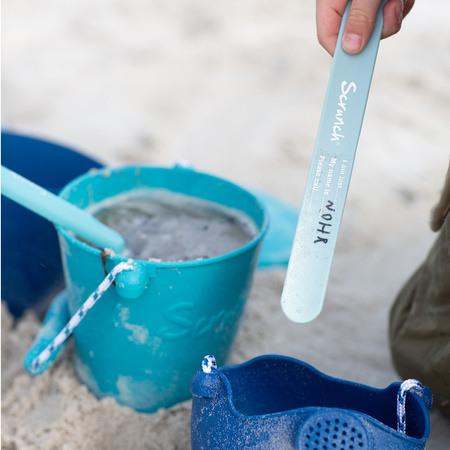 Opaska informacyjna Scrunch - Pudrowy Róż