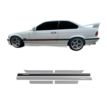 ZESTAW LISTEW BOCZNYCH  BMW E36 COUPE 91-98