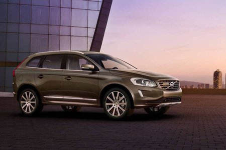 Nakładka na zderzak tylny do Volvo XC60 Carbon+Stal