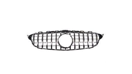 Grill sportowy GT Chrome & Black MERCEDES C-Class W205 S205 A205 C205 2014-2021